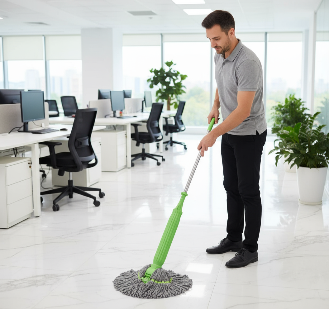 Self-twisting Water Rotating Mop